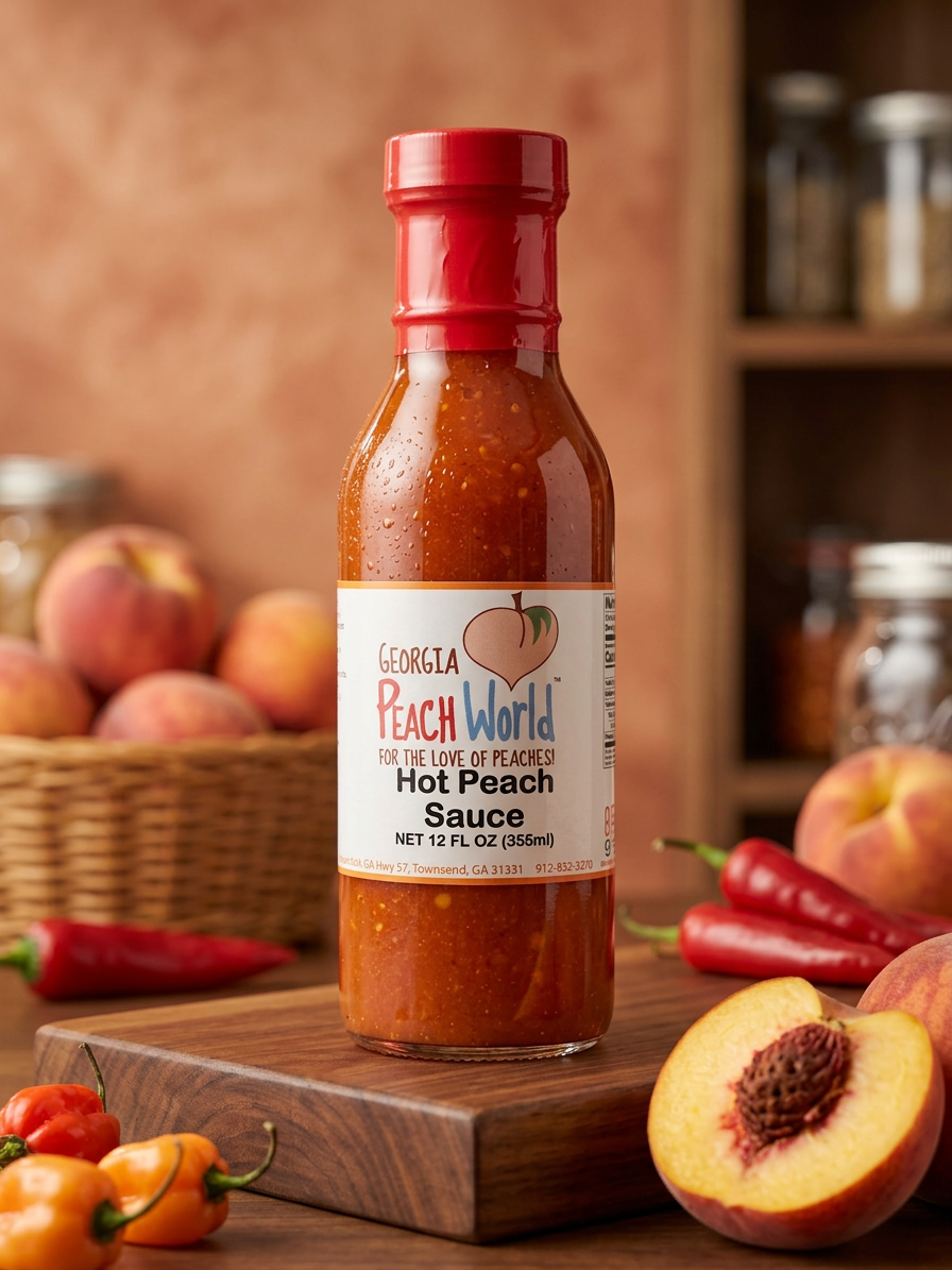 Hot Peach Sauce – Georgia Peach World