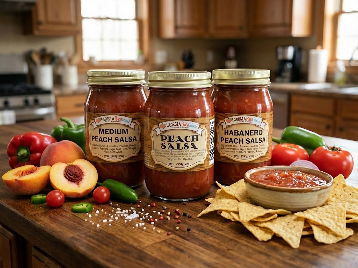 Peach Salsa Trio – Georgia Peach World