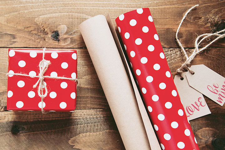 Christmas Gift Wrapping Neighbor Gifts — Apricot Polkadot