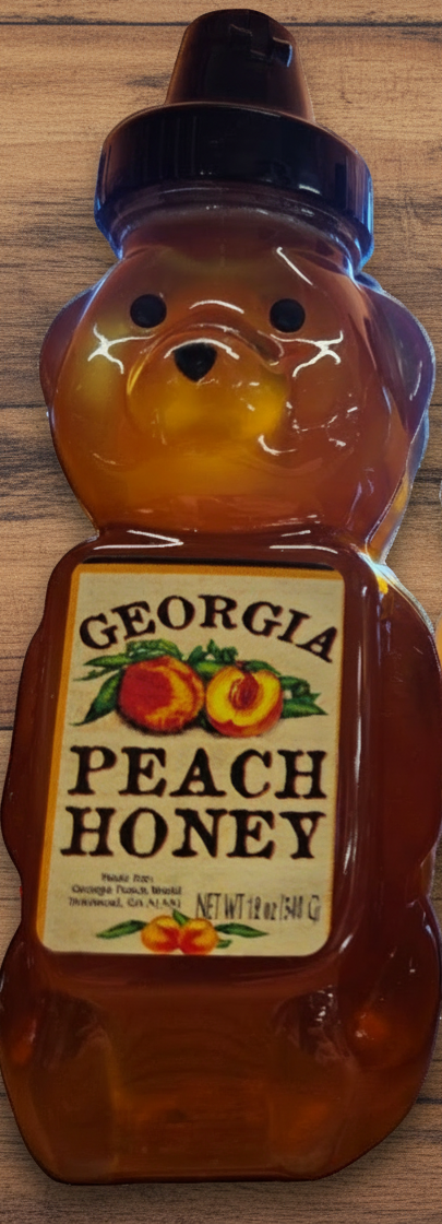 Georgia Peach Infused Honey