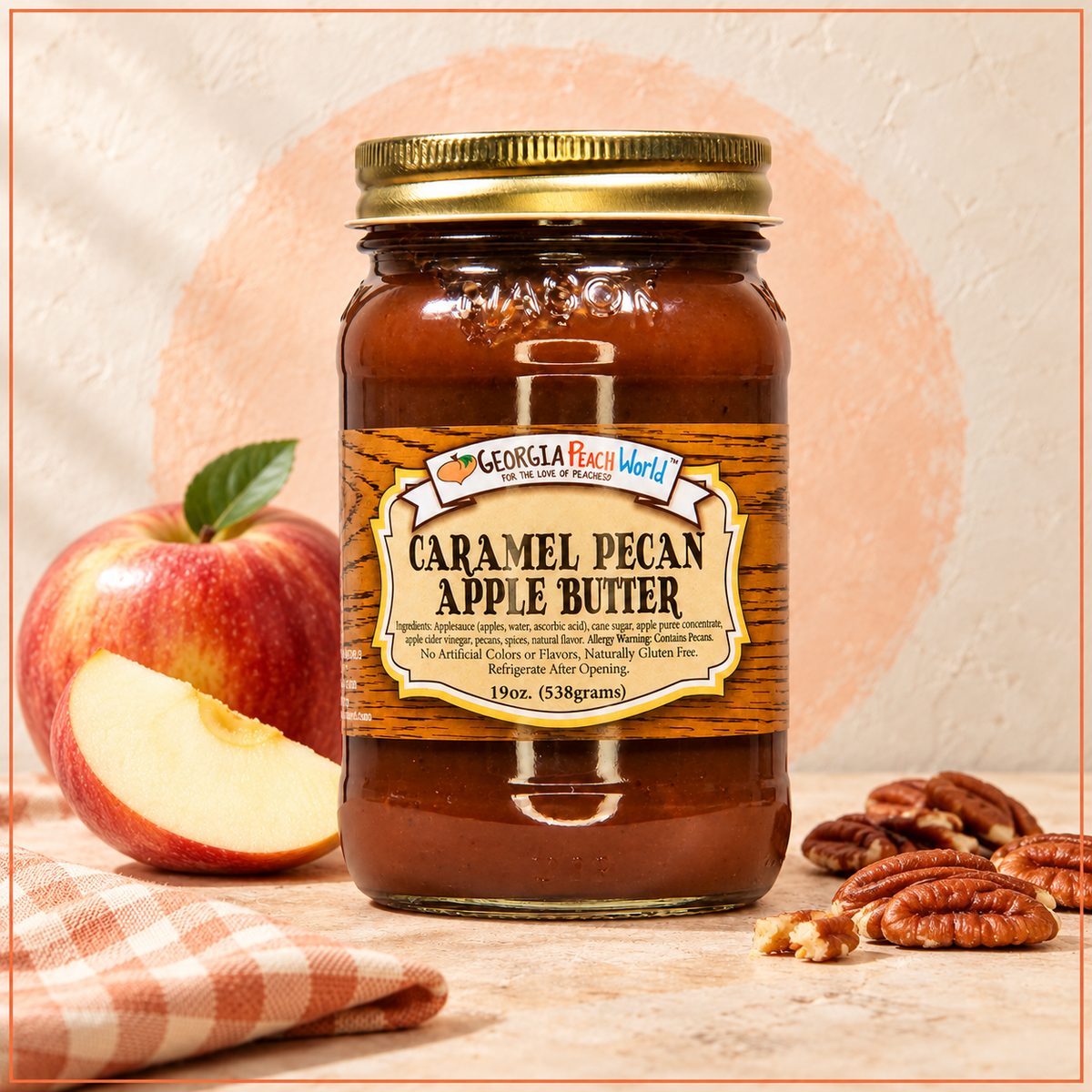Caramel Pecan Apple Butter