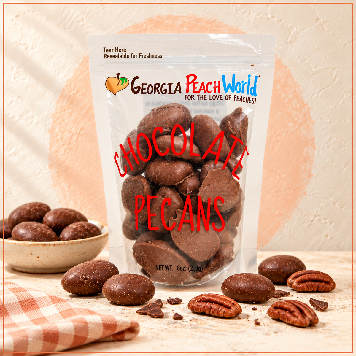 Chocolate Covered Pecans