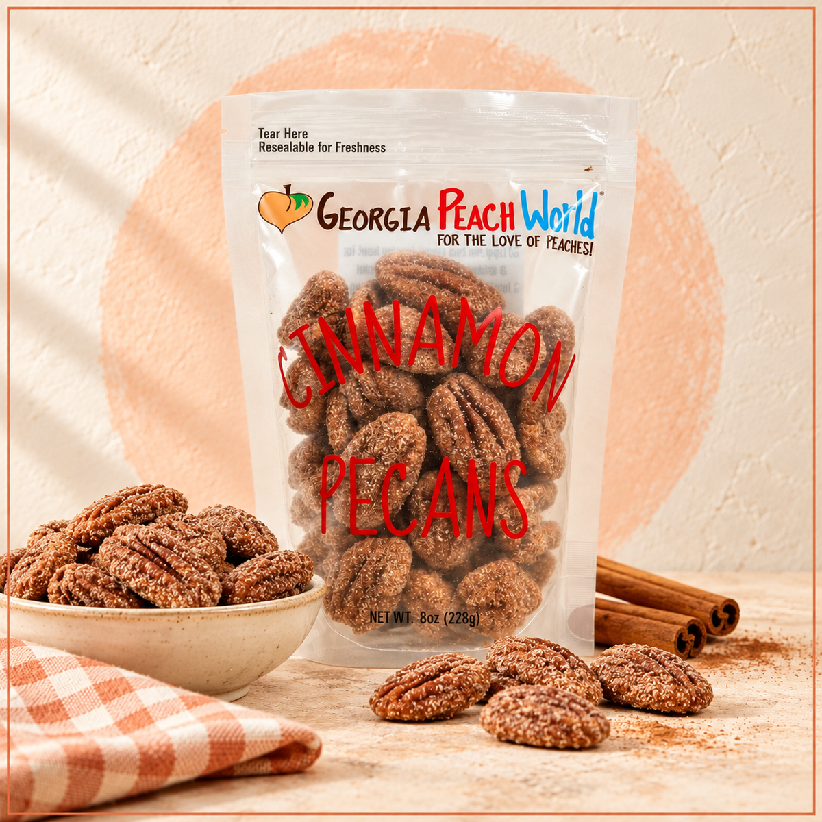 Cinnamon Pecans