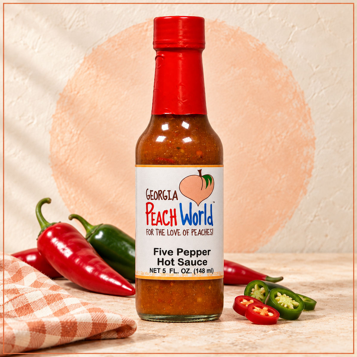 Five Pepper Hot Sauce