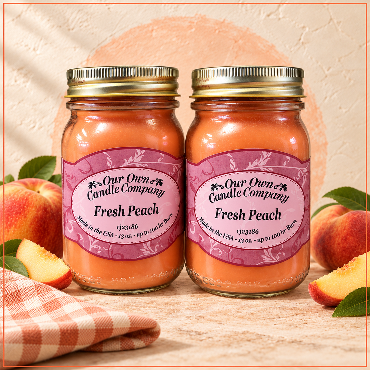 Fresh Peach Candle
