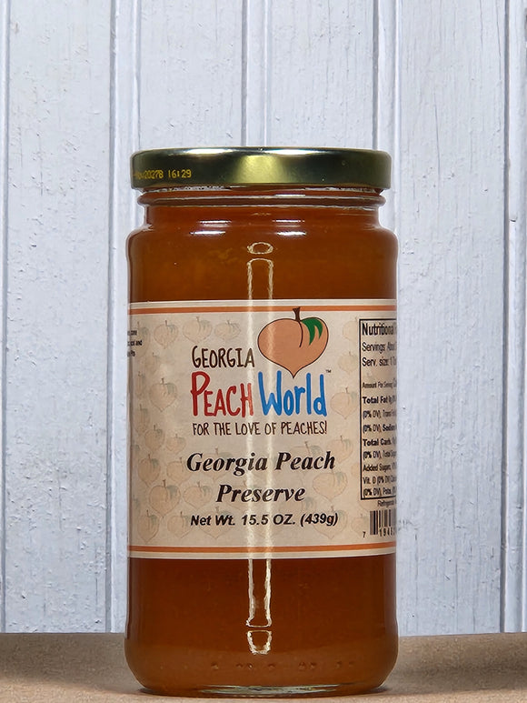 Georgia Peach Preserves 14.5 oz