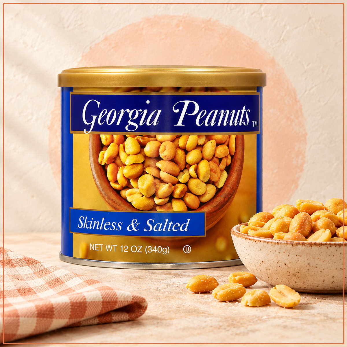 Georgia Peanuts - Skinless and Salted