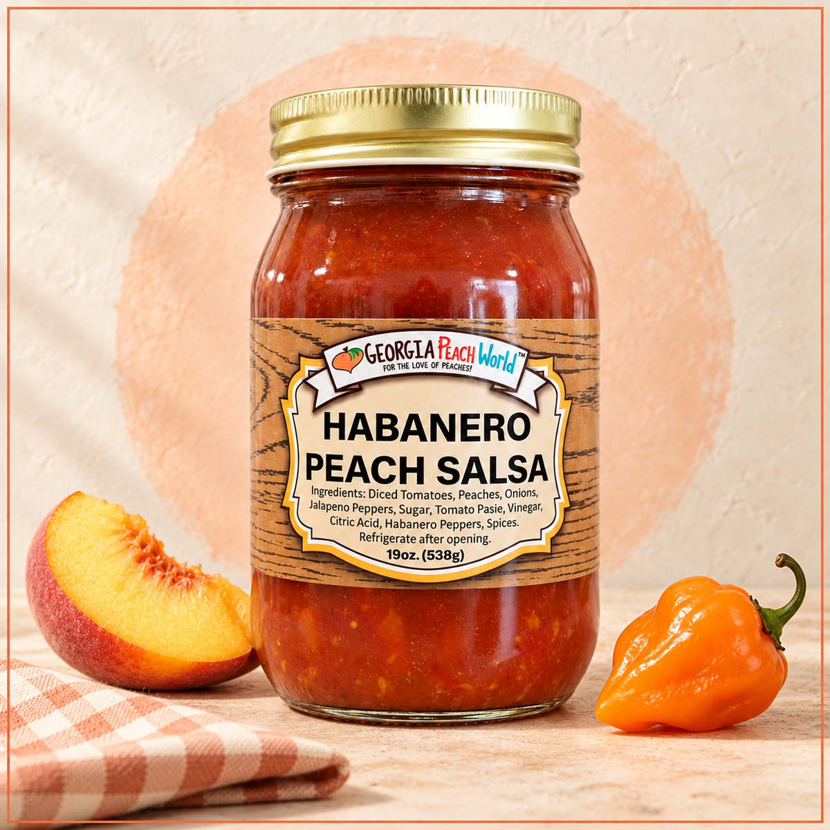 Habanero Peach Salsa - New Arrival