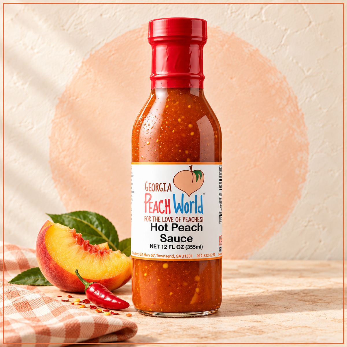 Hot Peach Sauce