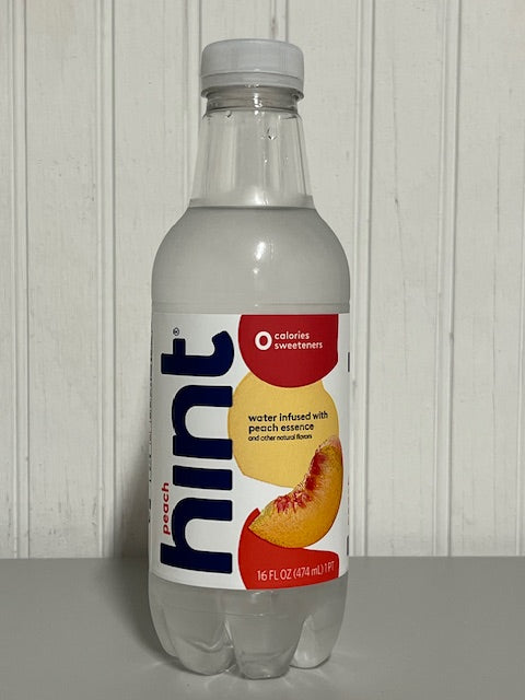 Hint Peach Flavored Water