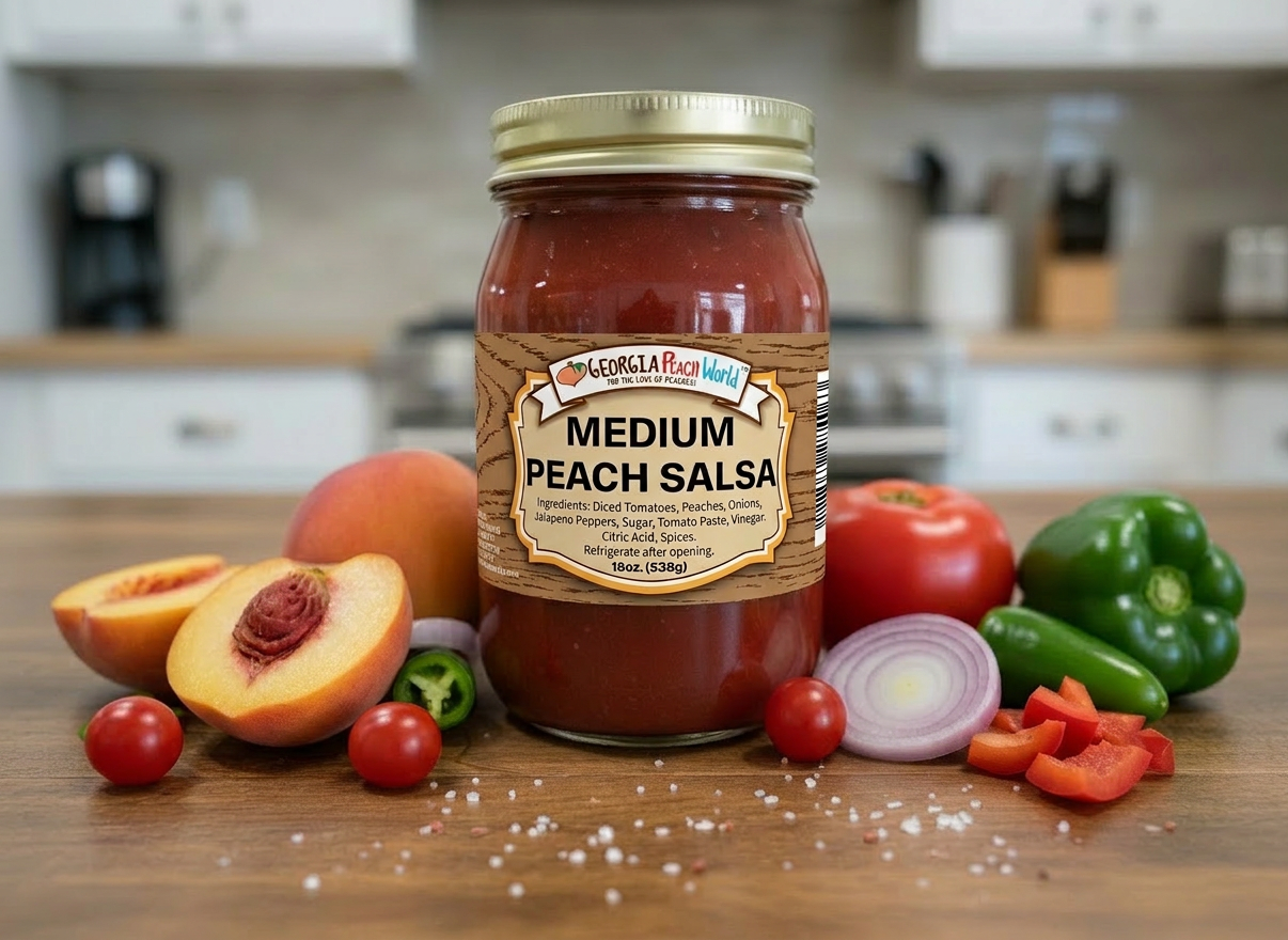 Medium Peach Salsa - New Arrival