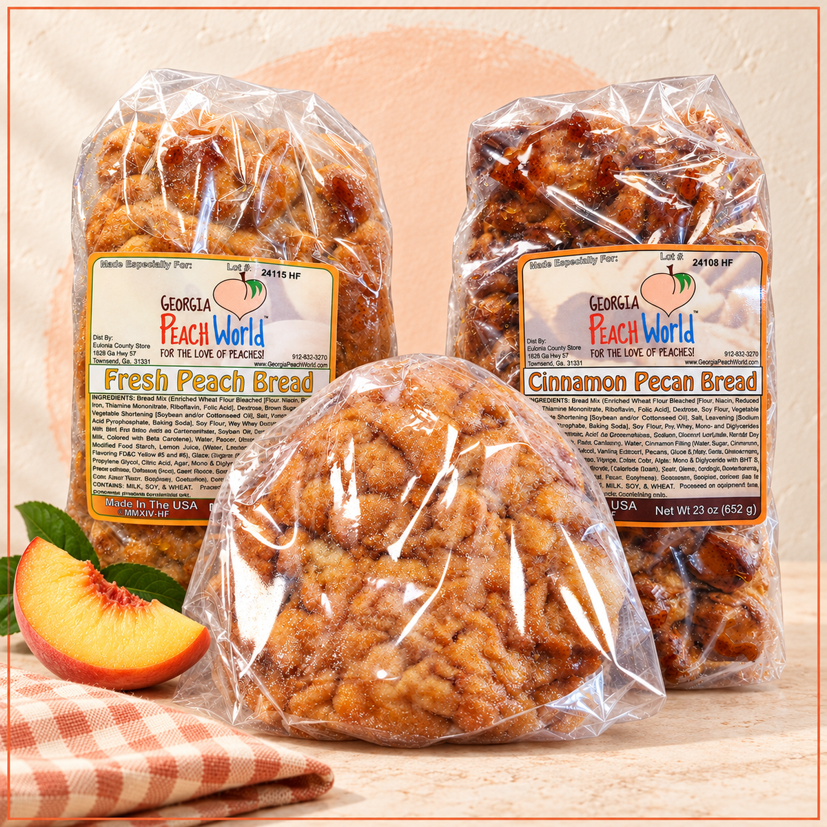 Peach Bread