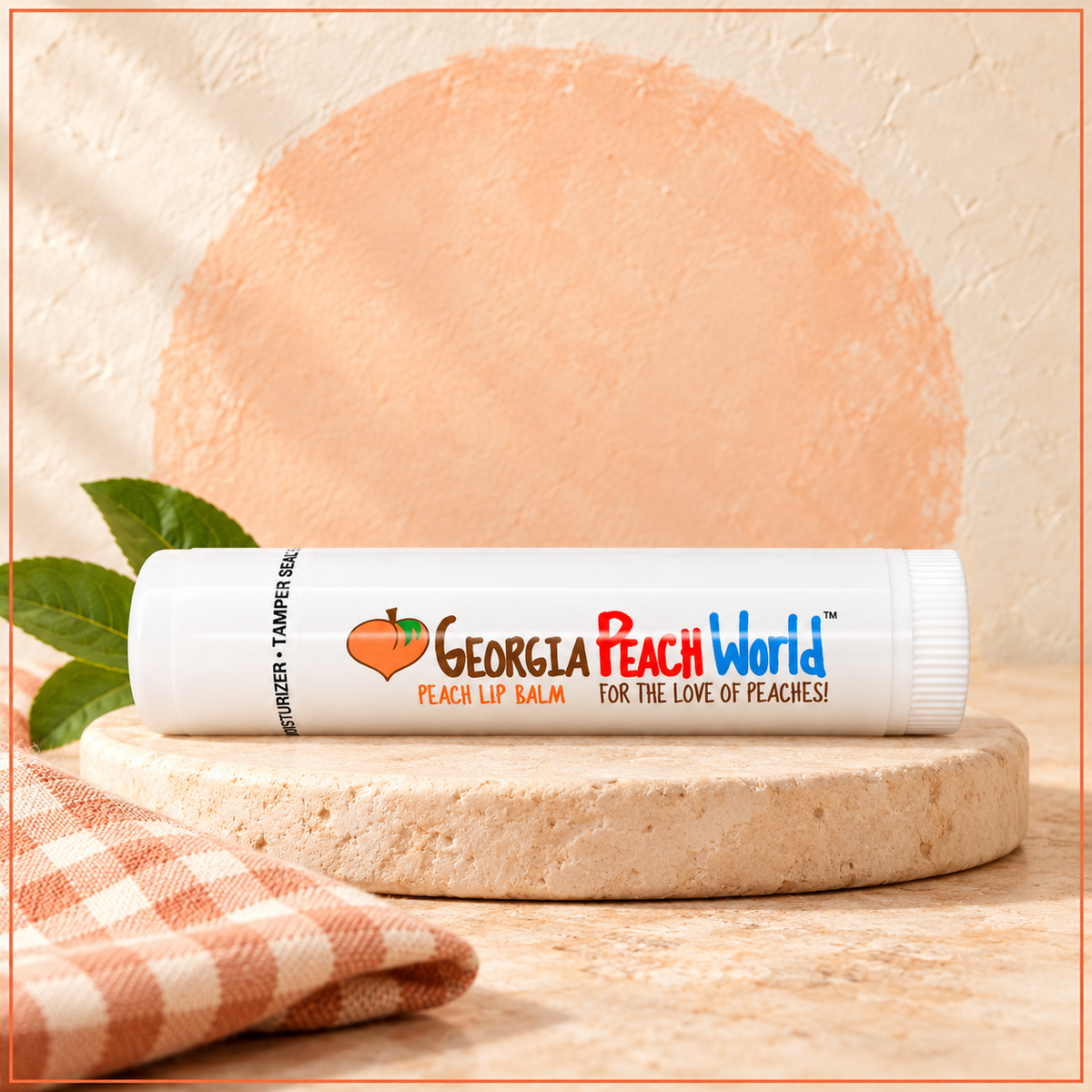 Peach Chapstick