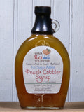 Peach Cobbler Syrup - No Sugar Added