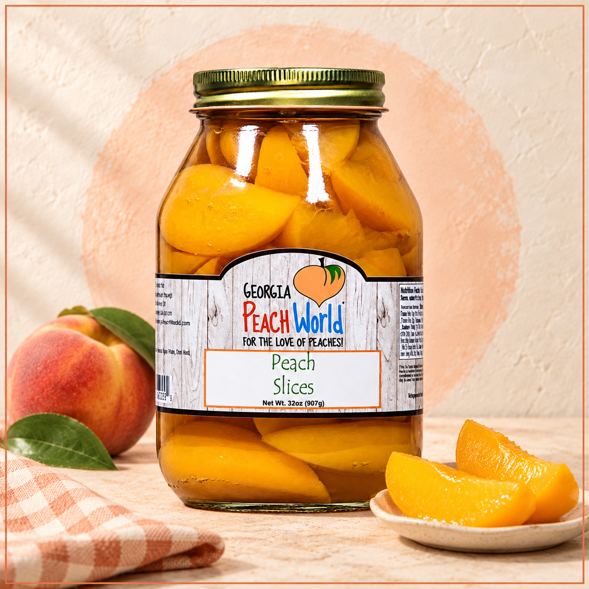 Jarred Sliced Peaches
