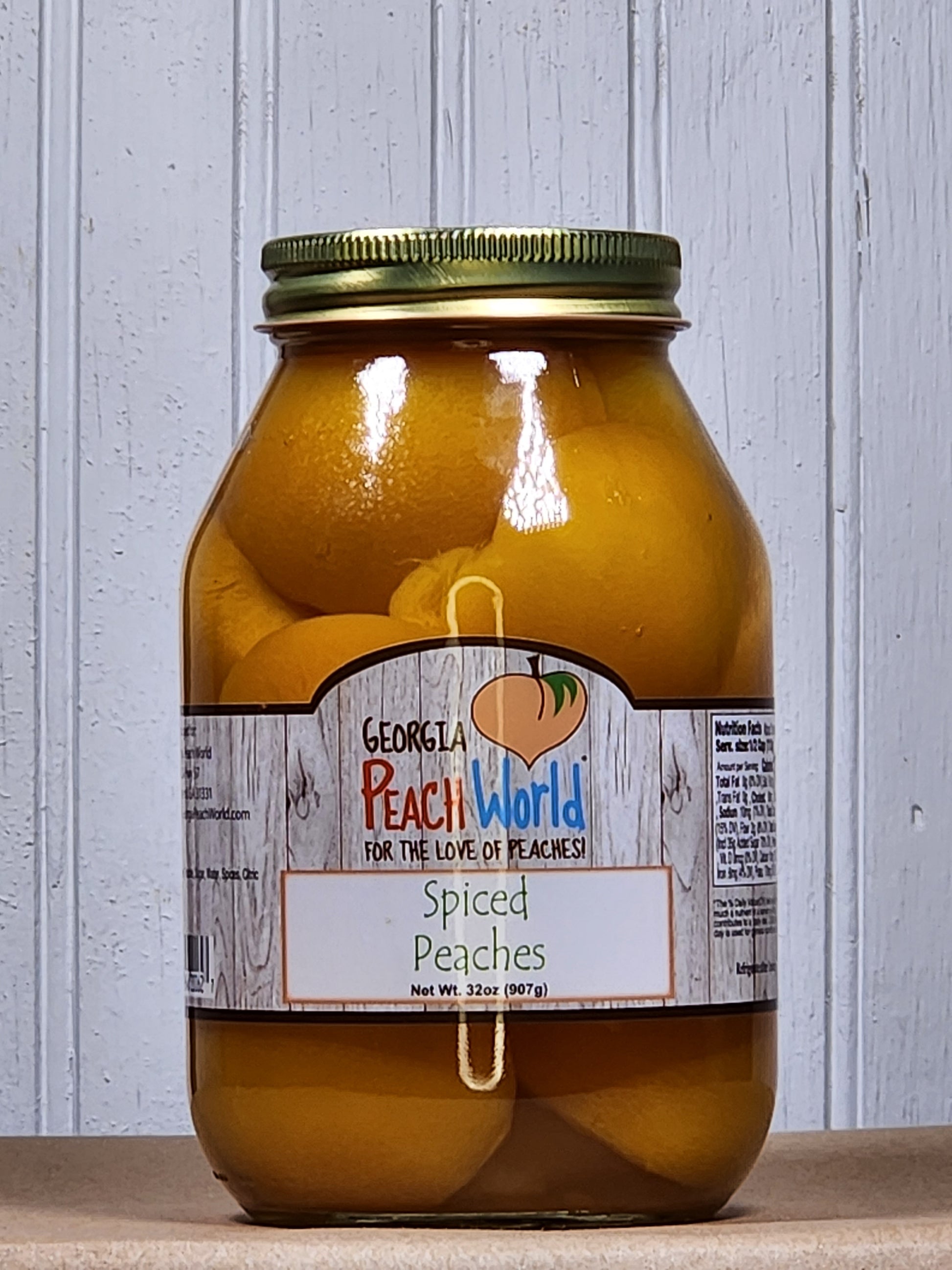 Jarred Spiced Peaches – Georgia Peach World