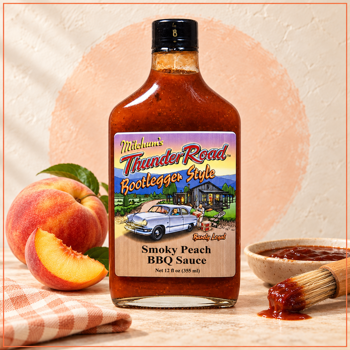 Thunder Road Smoky Peach BBQ Sauce
