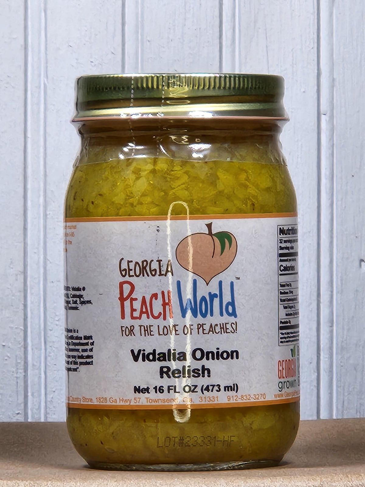Vidalia Onion Relish – Georgia Peach World