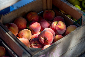 Half Harvest of Fresh Peaches Subscription