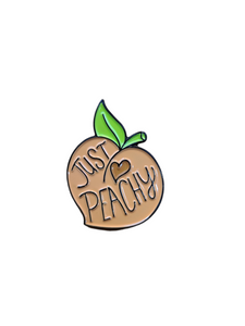 Just Peachy Lapel Pin